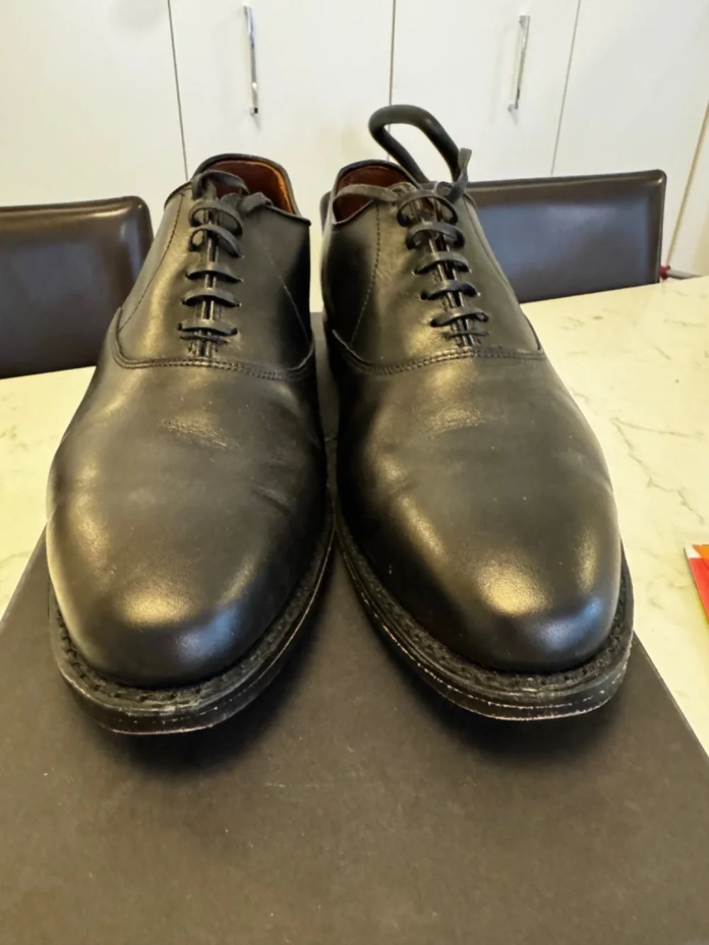 Allen Edmunds Carlyle Black 10.5 D Worn Once